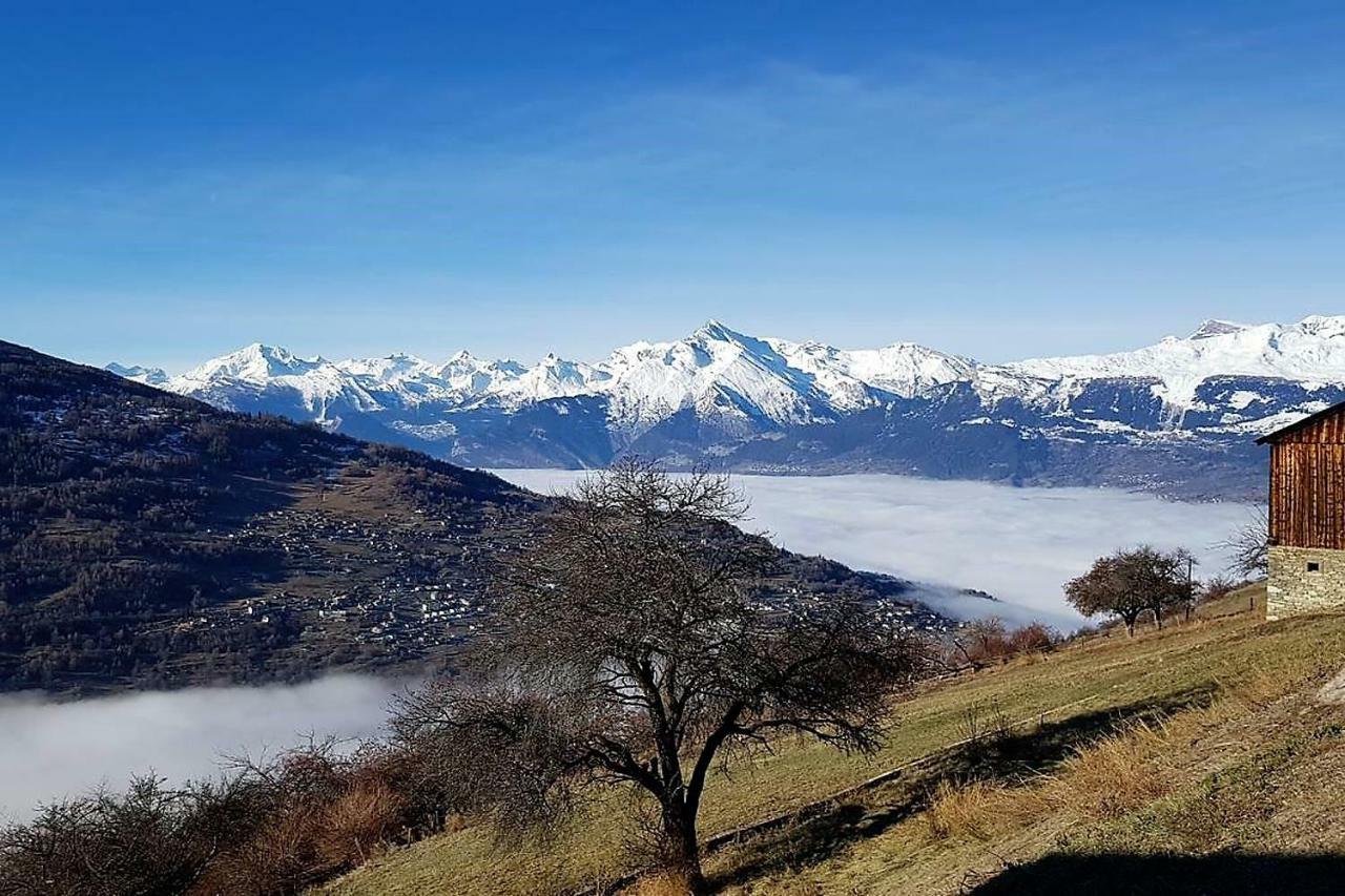 La Chaumiere D'Herens Vernamiege Экстерьер фото
