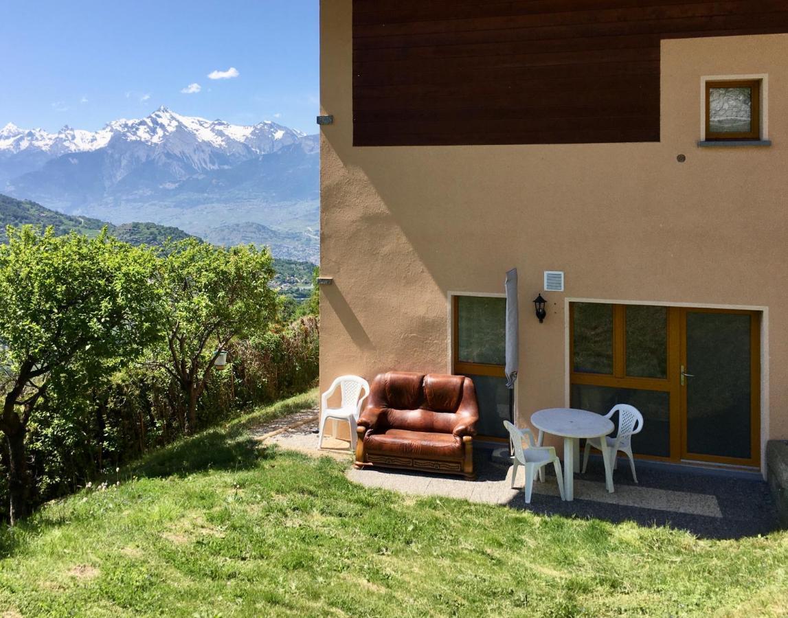 La Chaumiere D'Herens Vernamiege Экстерьер фото